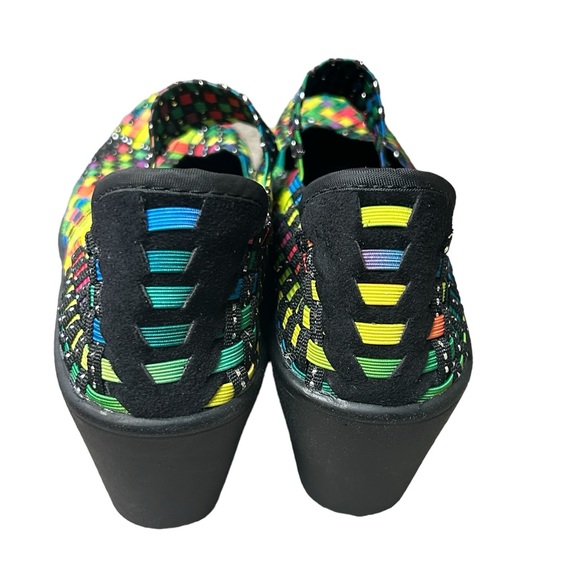 Steven by Steve Madden Size 6.5 Brice Multicolor Wedge - Picture 5 of 7